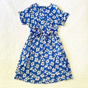 Who What Wear Blue Floral Dress (M)